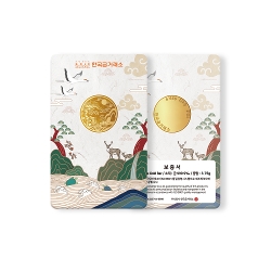 한국금거래소 순금 십장생 메달 3.75g